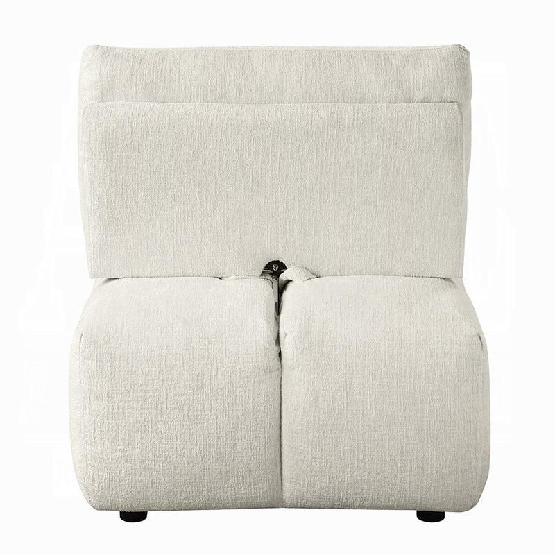 Acme Furniture Loanna Coral Red Modular Armless Chair