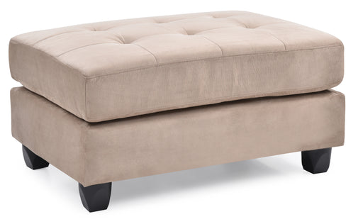 Glory Furniture Malone Mocha Ottoman