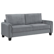 Coaster Furniture Davis Grey 3pc Living Room Set