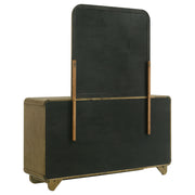 Coaster Furniture Amsbury Nutmeg Brown 6 Drawer Dresser and Mirror