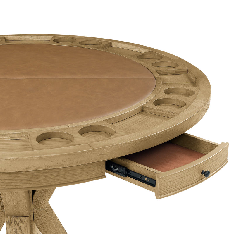 Steve Silver Rylie Black Counter Table with Game Top