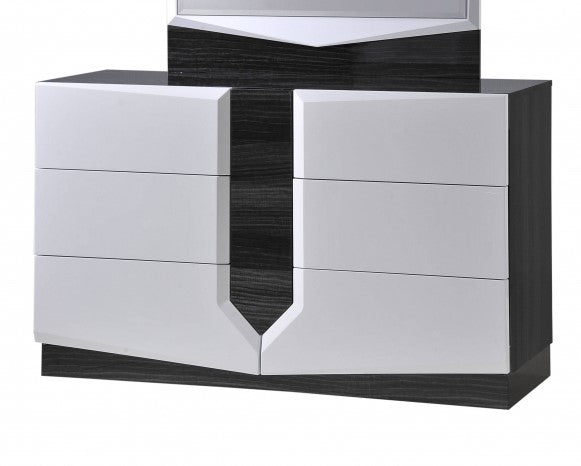 Global Furniture Hudson White Dresser