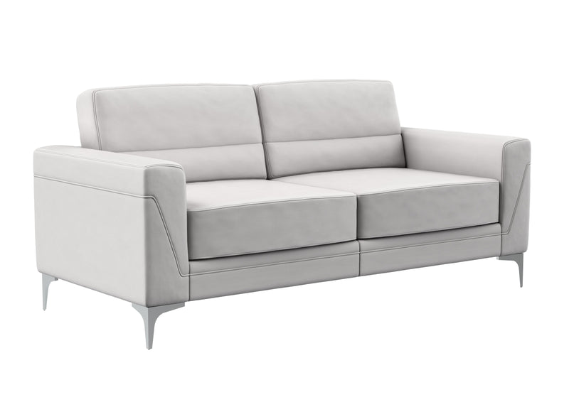 Global Furniture U6109 Light Grey Sofa