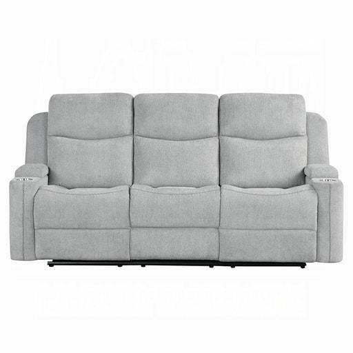 Acme Furniture Galya Light Gray Motion Sofa