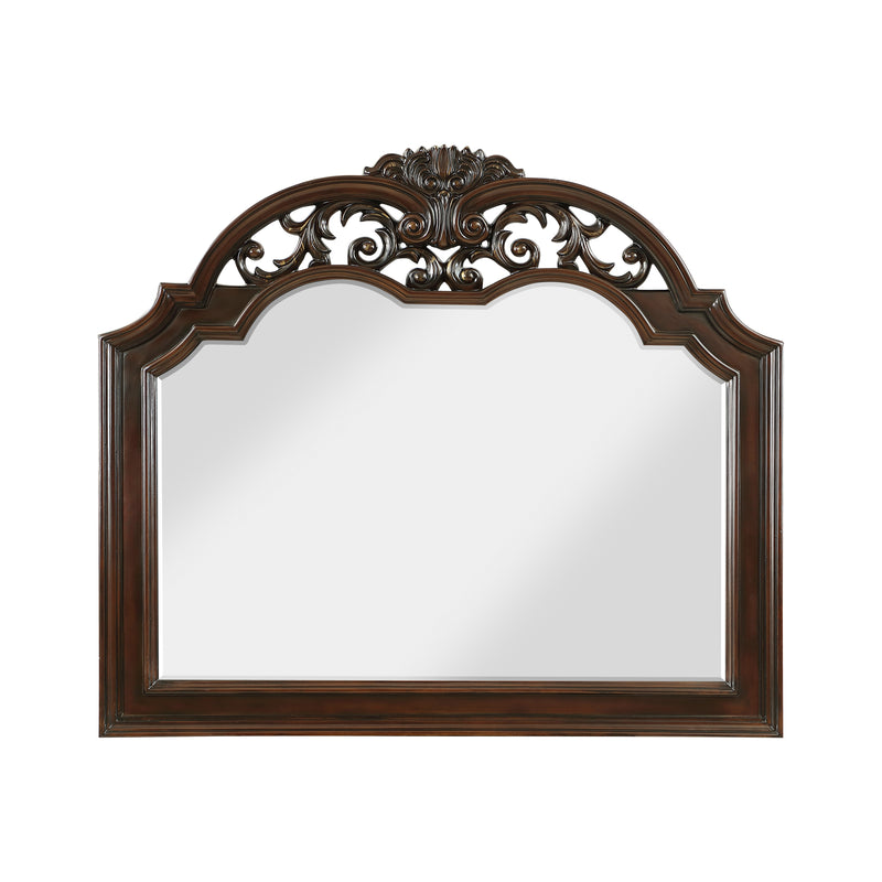 Home Elegance Adelina Cherry Dresser And Mirror