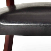 Steve Silver Tournament Cherry Gray Black 5pc Dining Game Table Set