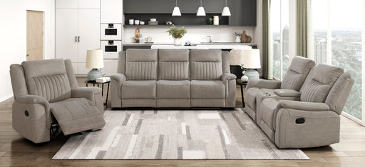 Home Elegance Dean Dove 3pc Living Room Set