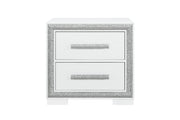 Global Furniture Andros Silver Nightstand