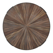 Steve Silver Chevron Brown 3pc Coffee Table Set