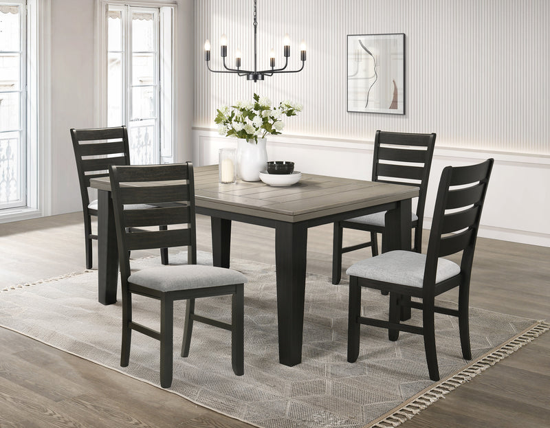 Crown Mark Bardstown Light Grey Dining Table