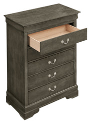 Glory Furniture Louis Phillipe Cappuccino Chest