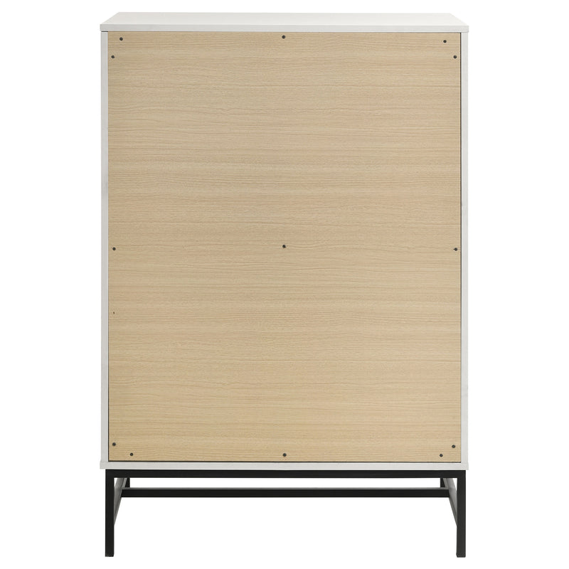 Coaster Furniture Sonora White 4 Drawer Chest