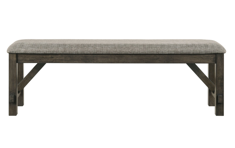 New Classic Furniture Gulliver Rustic Brown Bench