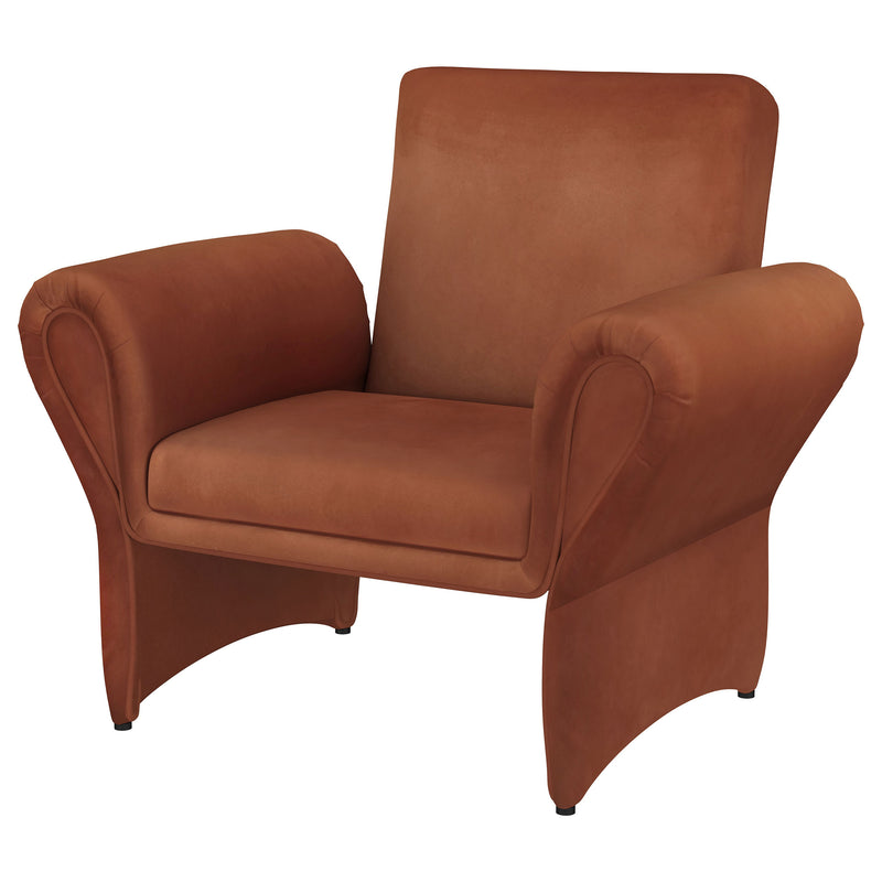 Coaster Furniture Liana Rust Brown Accent Armchair