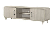 Crown Mark Nyomi White TV Stand