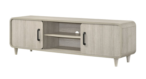 Crown Mark Nyomi White TV Stand