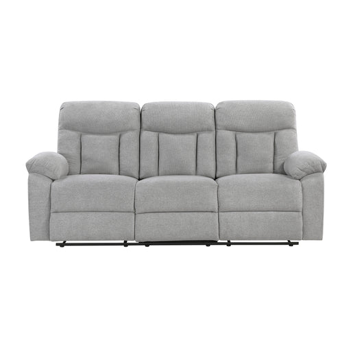 Home Elegance Jules Gray Double Reclining Sofa