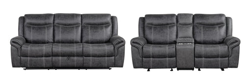 Acme Furniture Zubaida Dark Gray 2pc Power Living Room Set