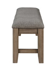 New Classic Furniture Harrisburg Walnut Bench