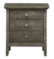 Glory Furniture Hammond Yellow 3 Drawers Nightstand