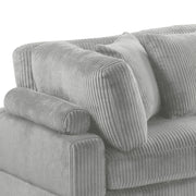 Galaxy Home Bentley Gray Corner Wedge