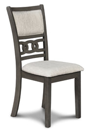 New Classic Furniture Gia Gray 42 Inch Drop Leaf 3pc Dining Set