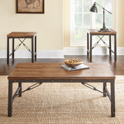 Steve Silver Ashford Honey 3pc Coffee Table Set