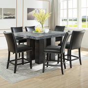 Steve Silver Camila Gray Black 7pc Counter Height Set