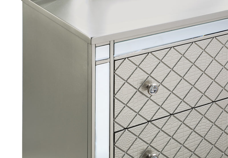 Crown Mark Cristian Champagne Dresser