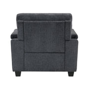 Home Elegance Chelsea Dark Gray Chair