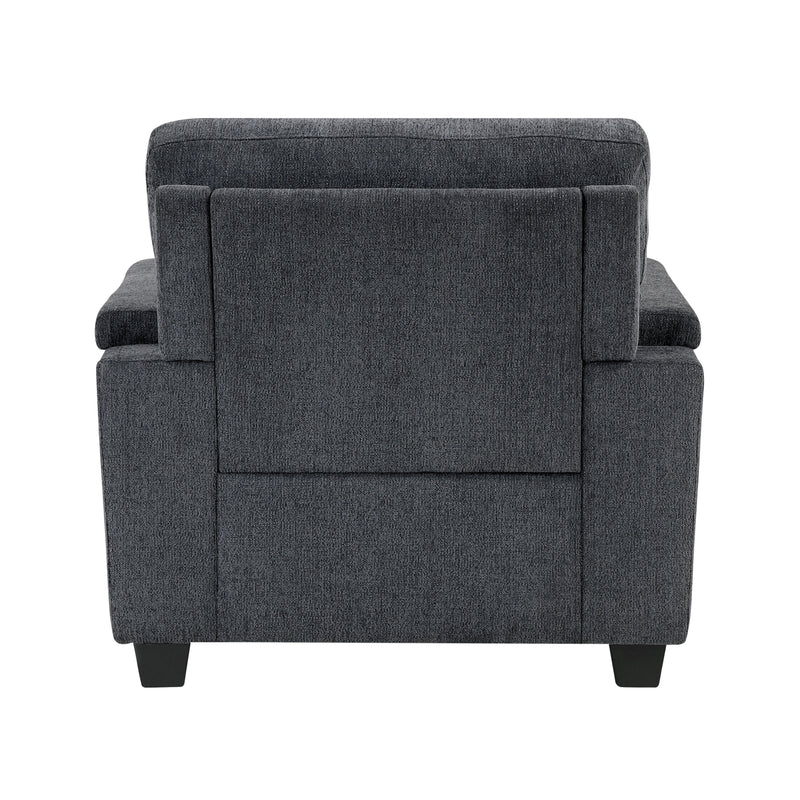 Home Elegance Chelsea Dark Gray Chair