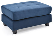Glory Furniture Malone Navy Blue Ottoman