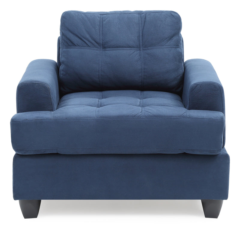 Glory Furniture Sandridge Navy Blue Chair