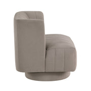 Home Elegance Joyce Beige Swivel Chair