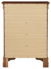 Glory Furniture Louis Phillipe White 4 Drawers Chest