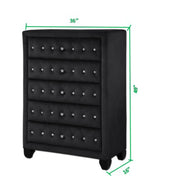 Galaxy Home Sophia Black Chest