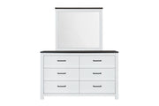 Global Furniture Ozark Grey Wash Dresser
