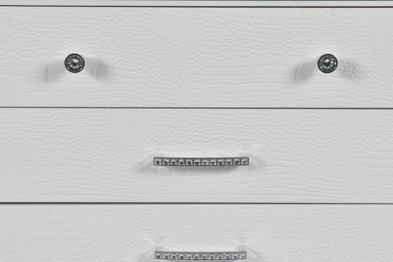 New Classic Furniture Valentino White Nightstand