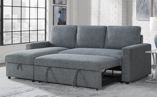 Global Furniture U1220 Onyx Pull Out Sofa Bed with USB