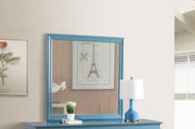 Glory Furniture Louis Phillipe Oak Mirror