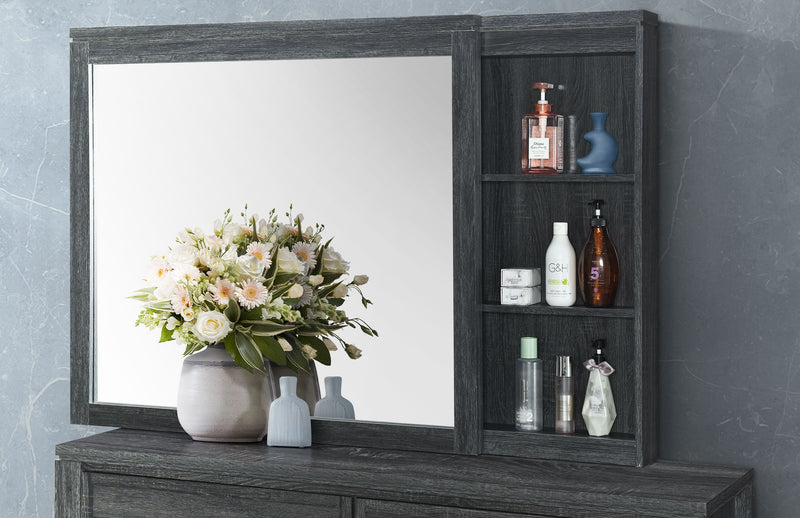 Global Furniture Cypress Dark Grey Mirror