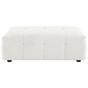 Coaster Furniture Everly Off White Rectangular Ottoman