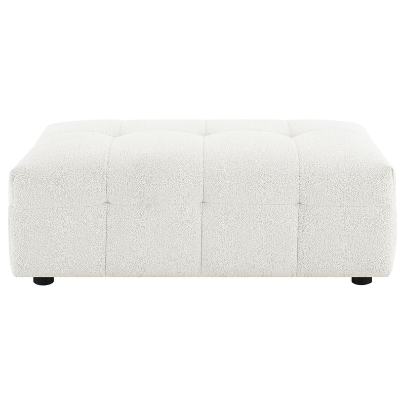Coaster Furniture Everly Off White Rectangular Ottoman