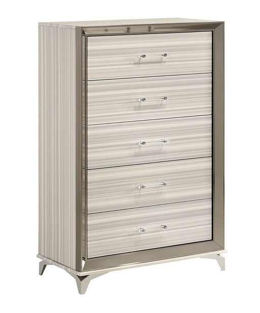 Global Furniture Zambrano White Chest