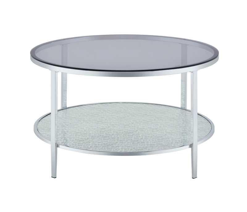 Steve Silver Frostine Silver 3pc Coffee Table Set