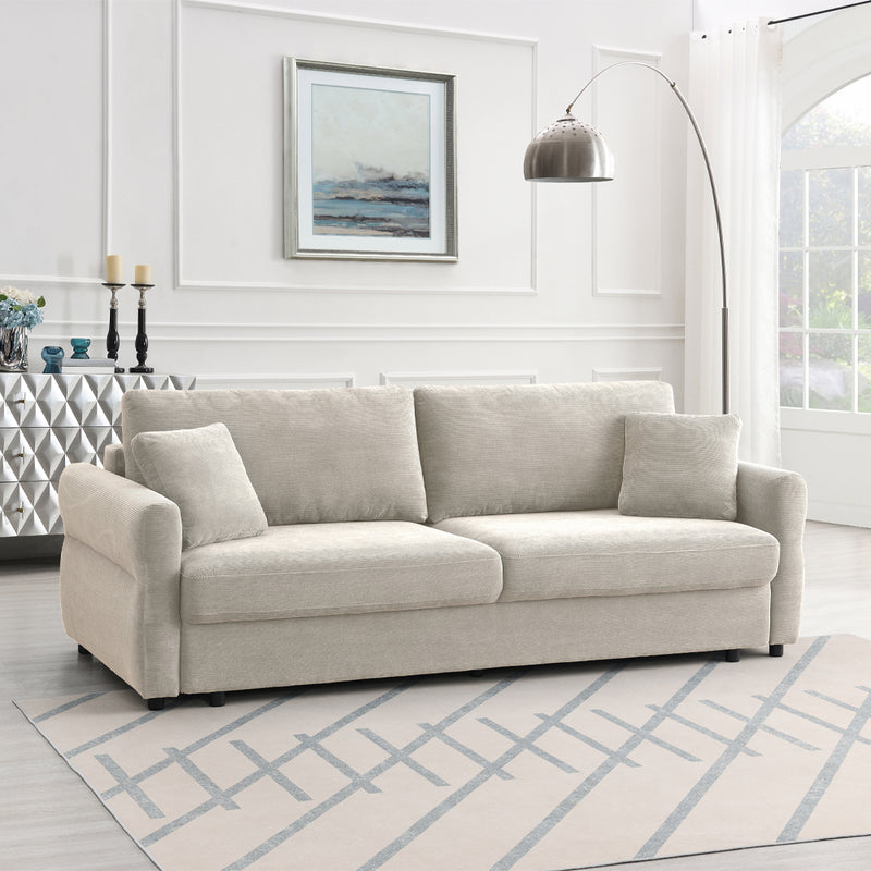 Acme Furniture Haran Beige Sleeper Sofa