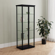 Coaster Furniture Aero Black LED Display Curio Cabinet