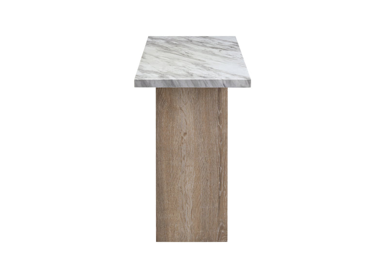 Global Furniture T02 Natural White Console Table