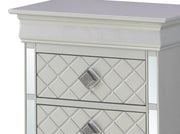Glory Furniture Verona Silver Champagne Nightstand