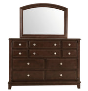 Glory Furniture Ashford Cappuccino Dresser and Dresser